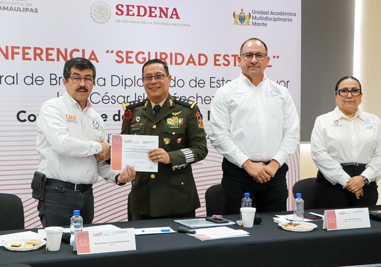 Imparten en la UAT conferencia sobre seguridad y protección ciudadana