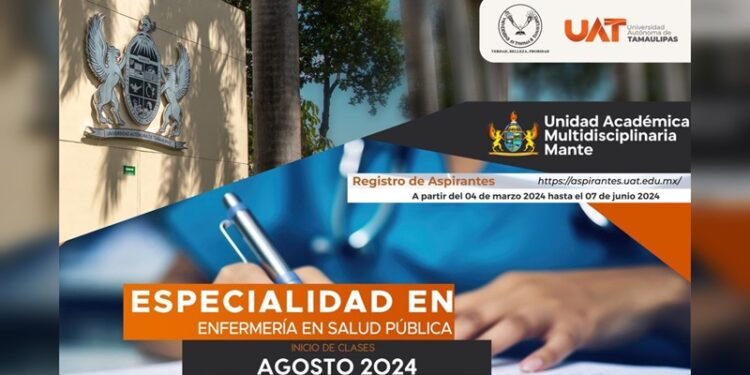 Abre la UAT especialidad de Enfermería en Salud Pública