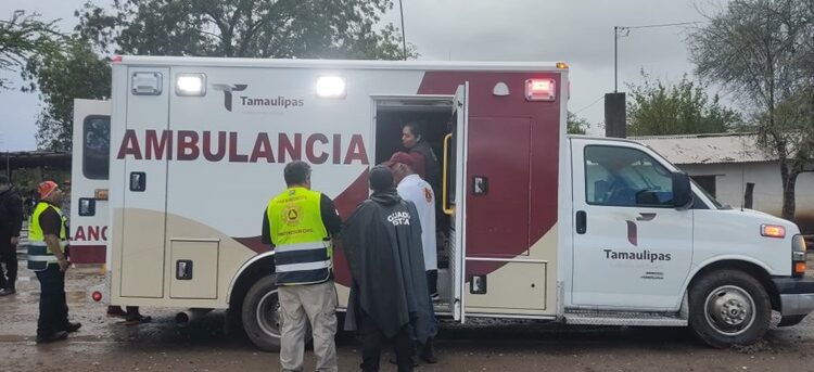 Activa Plan Tamaulipas de la SSPT helicópteros para evacuar a población afectada por creciente del Río Purificación