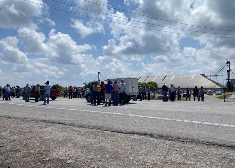 Alerta: Circulación parcialmente cerrada en Carretera San Fernando-Matamoros por manifestación