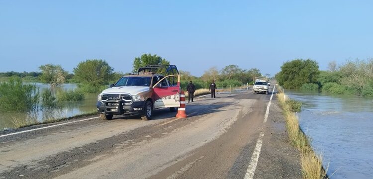 Alerta: circulación cerrada en Carretera Federal 75 por encharcamiento