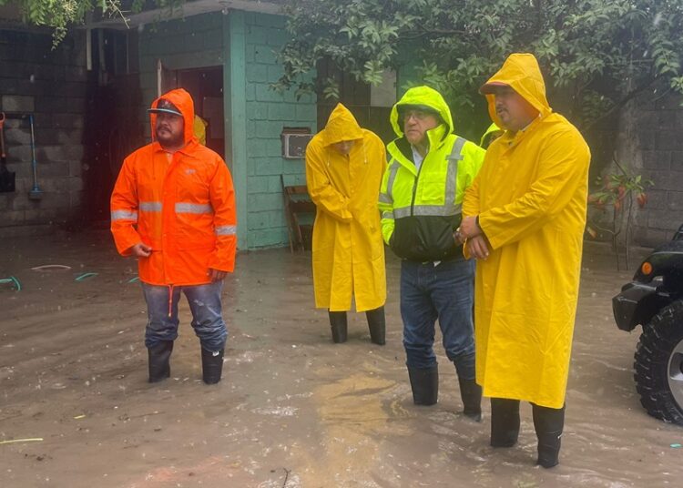 AMM supervisa labores de limpieza en colonias afectadas por las lluvias