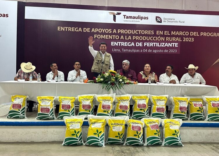 Arranca Programa Fertilizantes para el Bienestar 2024 en Tamaulipas
