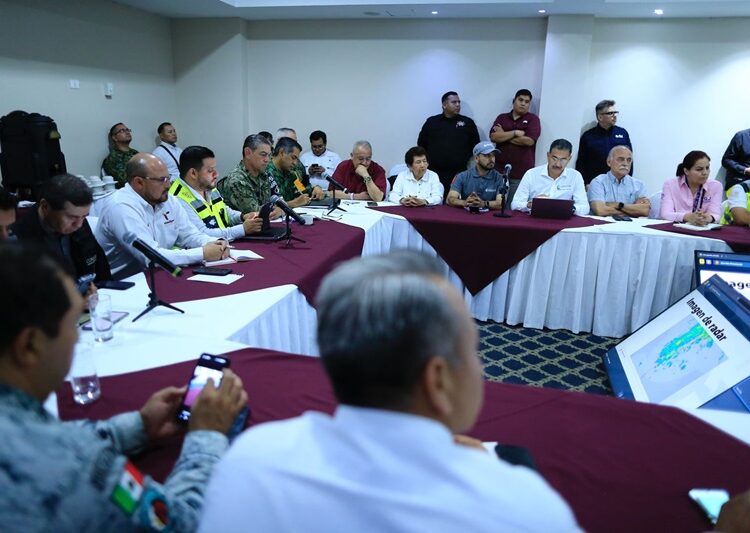 Autoridades se coordinan ante llegada de tormenta tropical Alberto a costas tamaulipecas