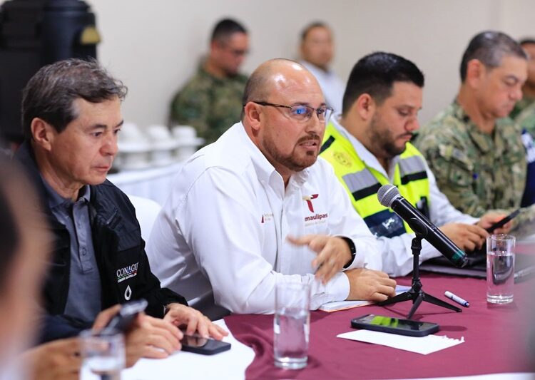 Autoridades se coordinan ante llegada de tormenta tropical Alberto a costas tamaulipecas