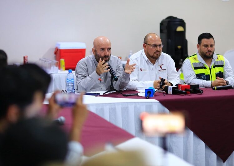 Autoridades se coordinan ante llegada de tormenta tropical Alberto a costas tamaulipecas