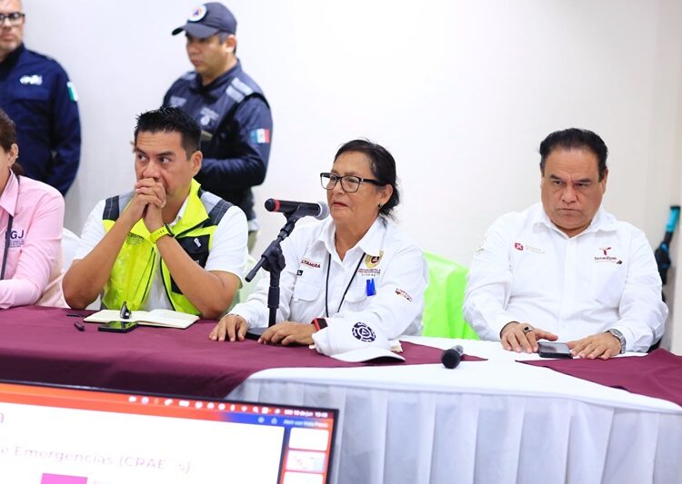 Autoridades se coordinan ante llegada de tormenta tropical Alberto a costas tamaulipecas