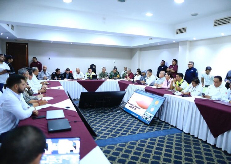 Autoridades se coordinan ante llegada de tormenta tropical Alberto a costas tamaulipecas