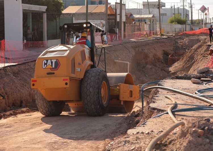 Avanza construcción de Colector Pluvial y Sanitario 15 de Septiembre en NLD