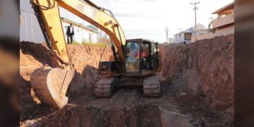 Avanza construcción de Colector Pluvial y Sanitario 15 de Septiembre en NLD