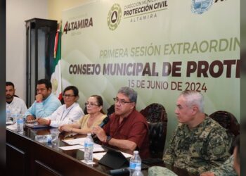Altamira se prepara para temporada de lluvias con sesión del Consejo Municipal de PC