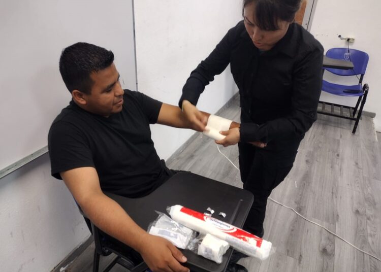 Capacita SSPT al personal operativo con curso de Medicina Táctica Policial