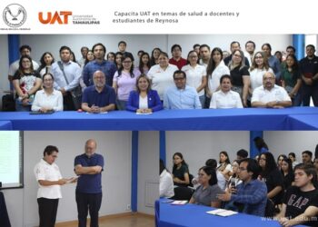 Capacita UAT en temas selectos de salud a docentes y estudiantes de Reynosa
