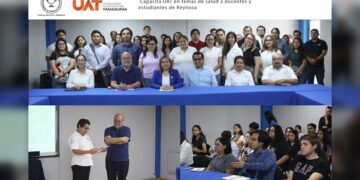 Capacita UAT en temas selectos de salud a docentes y estudiantes de Reynosa