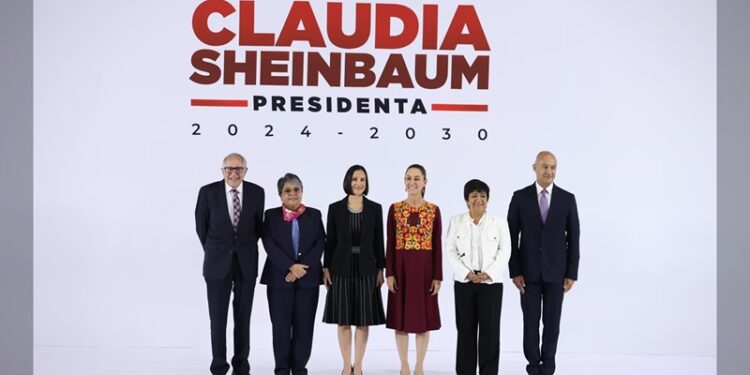 Claudia Sheinbaum presenta a 6 integrantes más de su gabinete