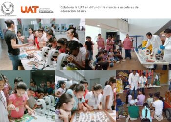 Colabora la UAT en difundir la ciencia a escolares de educación básica