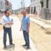 Constata Chucho Nader avance en obra de conversión vial en la Zona Centro