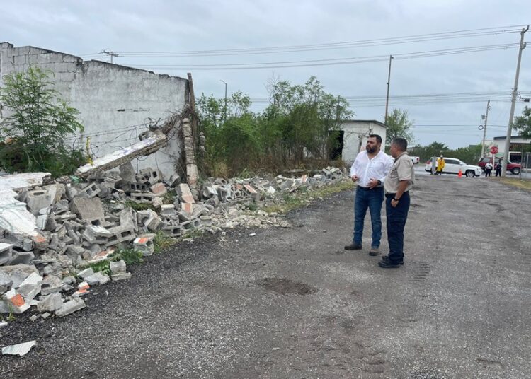Coordina Municipio de Victoria operativos ante fuertes lluvias registradas en la ciudad
