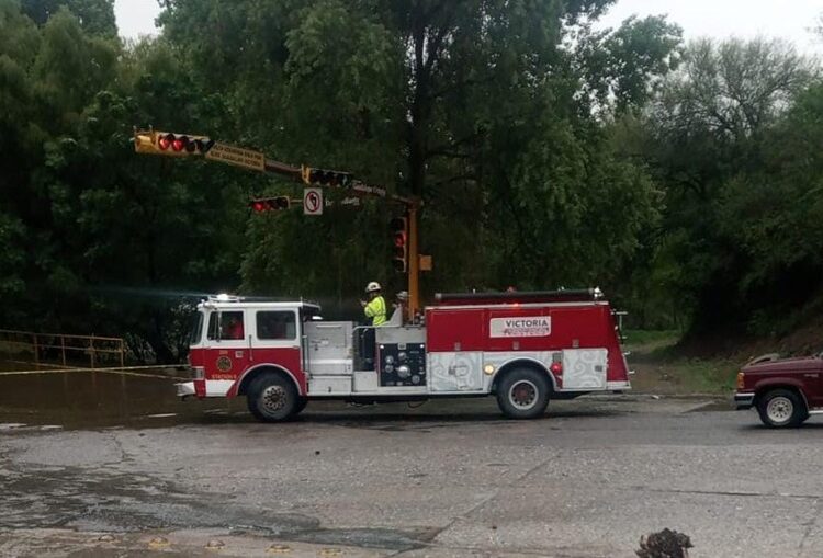 Coordina Municipio de Victoria operativos ante fuertes lluvias registradas en la ciudad