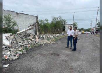 Coordina Municipio de Victoria operativos ante fuertes lluvias registradas en la ciudad
