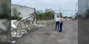 Coordina Municipio de Victoria operativos ante fuertes lluvias registradas en la ciudad