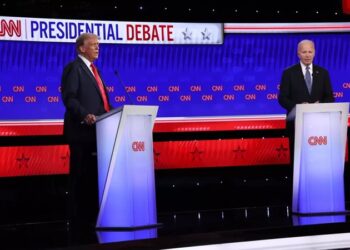 EUA preocupados por un Biden vacilante; ven a Trump ganador del debate