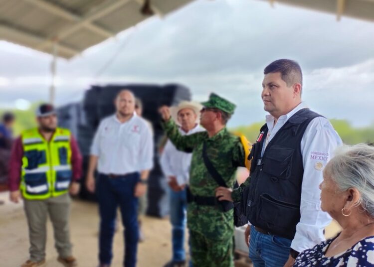 Delegado de SEBIEN recorre centro y norte de Tamaulipas