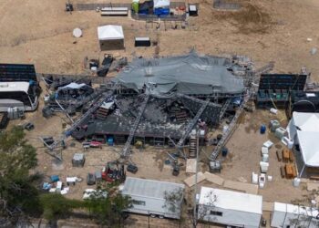 Denuncian a Álvarez Máynez y candidatos de MC por tragedia en mitin de NL