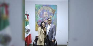 En encuentro de Américo Villarreal con Luisa María Alcalde revisan daños que dejó “Alberto”
