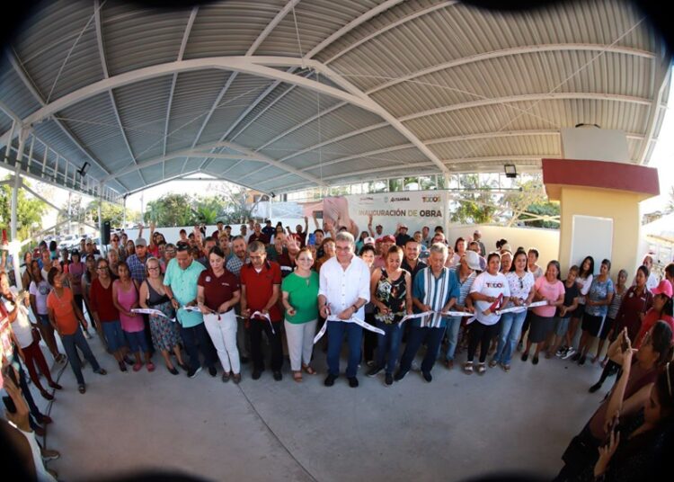 Entrega AMM obras de gran beneficio para las familias de Altamira