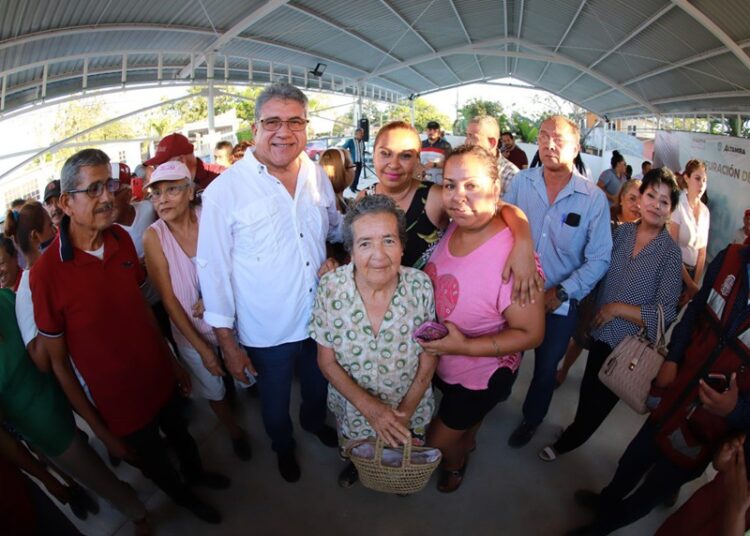 Entrega AMM obras de gran beneficio para las familias de Altamira