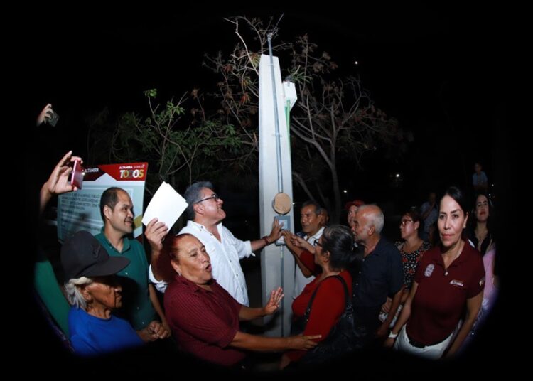 Entrega AMM obras de gran beneficio para las familias de Altamira