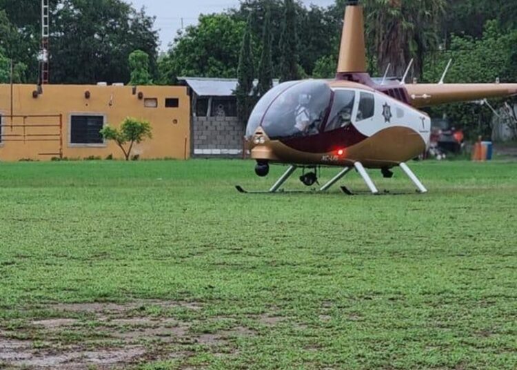 Envía gobernador del Estado apoyo aéreo a comunidades de Hidalgo