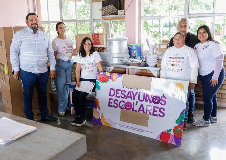 Equipa DIF Tamaulipas los programas desayunos escolares y comedores comunitarios