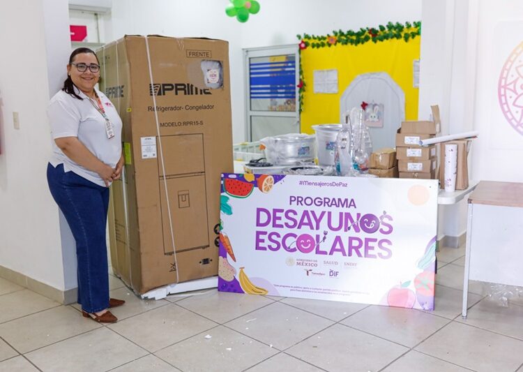Equipa DIF Tamaulipas los programas desayunos escolares y comedores comunitarios
