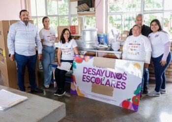 Equipa DIF Tamaulipas los programas desayunos escolares y comedores comunitarios