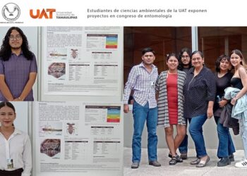 Estudiantes de ciencias ambientales de la UAT exponen proyectos de entomología