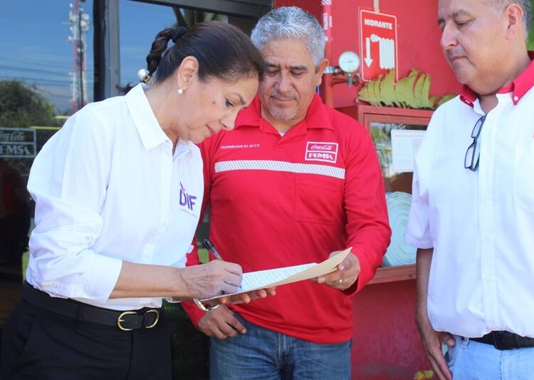 FEMSA entrega importante donativo al DIF Tamaulipas