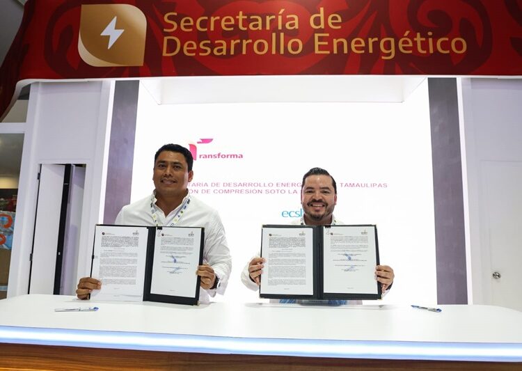 Firma SEDENER convenio de colaboración con la Estación de Compresión Soto La Marina