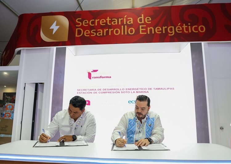 Firma SEDENER convenio de colaboración con la Estación de Compresión Soto La Marina