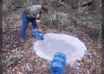 Fortalece Comisión de Parques instalación de bebederos en zonas serranas