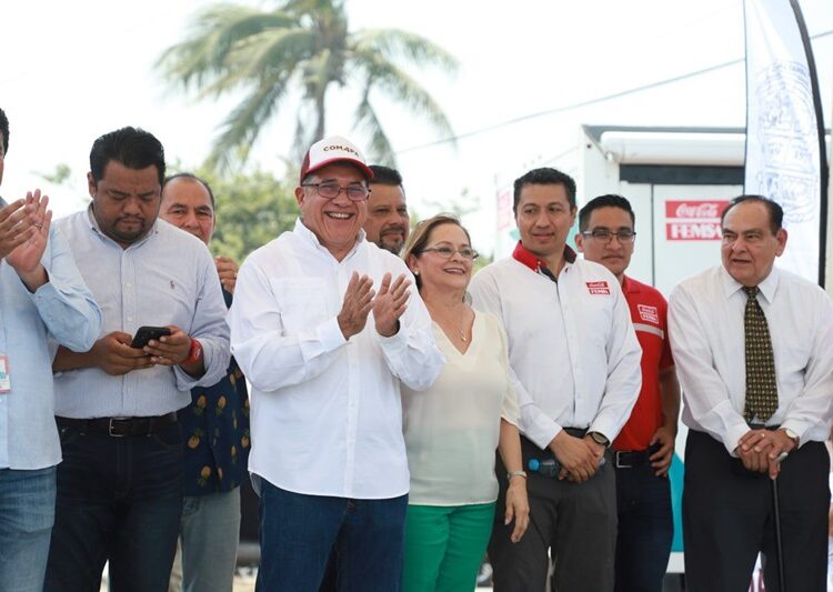 Gobierno de AMM garantiza agua purificada a la población de Altamira