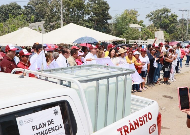 Gobierno de AMM garantiza agua purificada a la población de Altamira