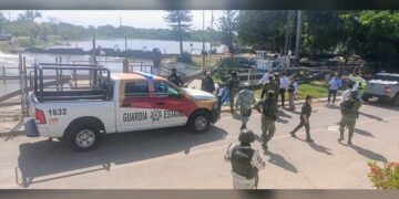 Guardia Estatal participa en estrategia preventiva ante tormenta tropical Alberto en Tampico