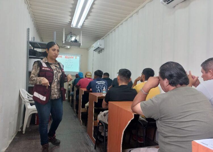 Imparten curso sobre Seguridad y Medio Ambiente a personal de COMAPA Altamira
