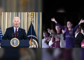 Felicita López Obrador a Claudia Sheinbaum por su triunfo