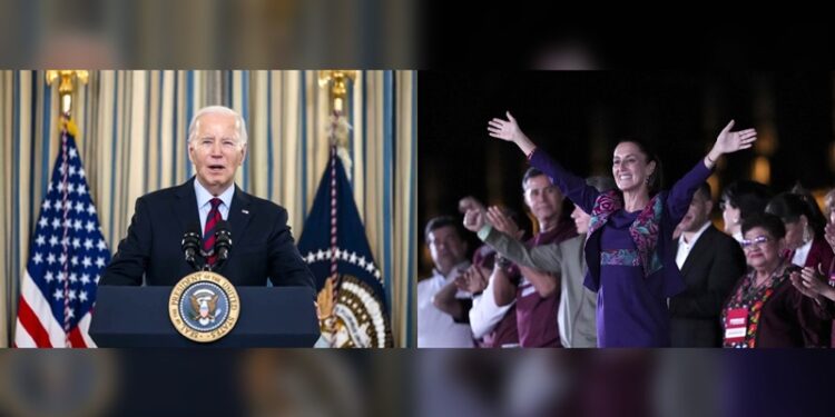 Felicita López Obrador a Claudia Sheinbaum por su triunfo