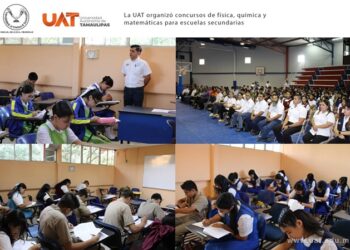 La UAT organizó concursos de física, química y matemáticas para estudiantes de secundaria