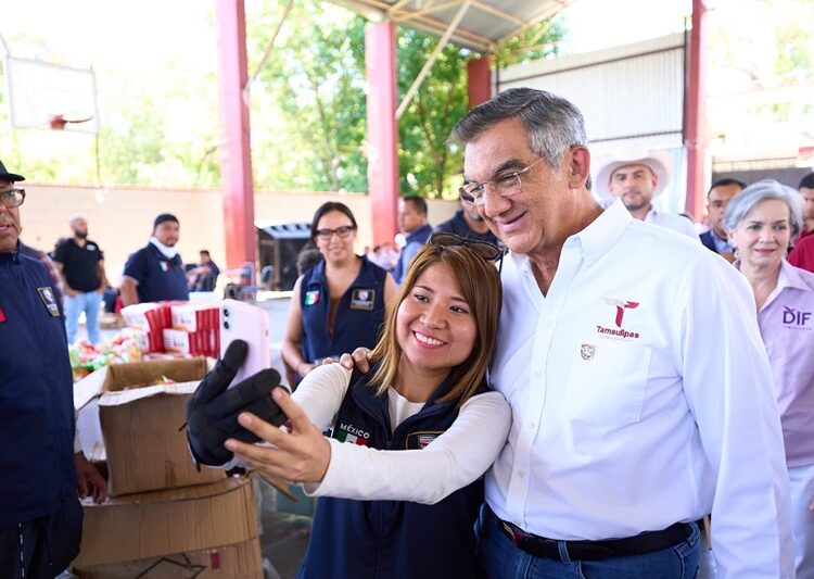 Llega el Tianguis del Bienestar a Hidalgo con el apoyo del DIF Tamaulipas y los 3 niveles de gobierno