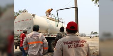 Mantiene COMAPA Altamira distribución de agua en pipas en comunidades rurales